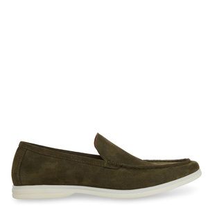 Steve Madden Green Suede Loafer Sneakers